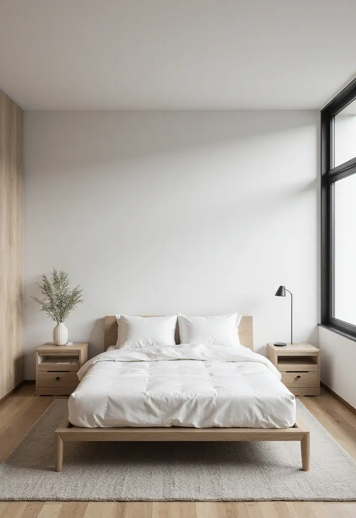 25 Bedroom Ideas for Women in Their 20s That Feel Chic & Fresh - 2. Minimalist Furniture for Maximum Impact