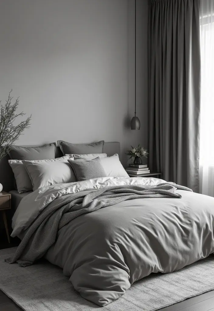25 Bedroom Ideas for Women in Their 20s That Feel Chic & Fresh - 5. Monochrome Magic