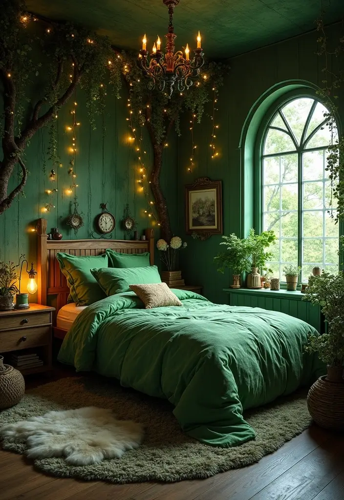 25 Bloxburg Teen Bedroom Ideas That Are Totally Aesthetic - 18. Enchanted Forest