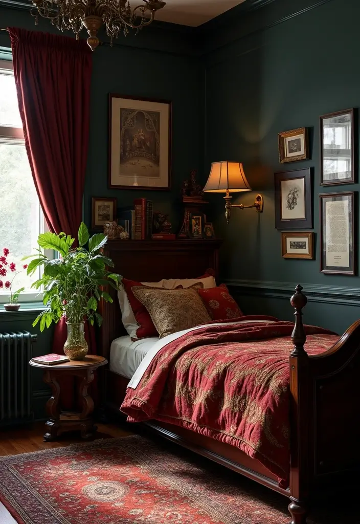 25 Bloxburg Teen Bedroom Ideas That Are Totally Aesthetic - 21. Dark Academia