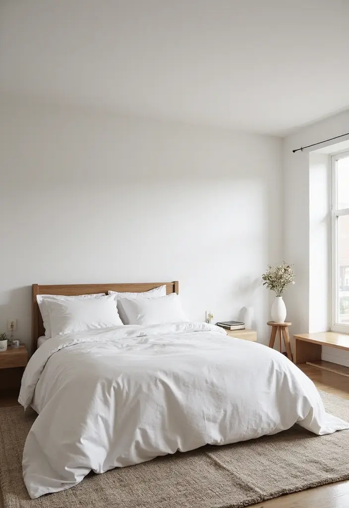 25 Bloxburg Teen Bedroom Ideas That Are Totally Aesthetic - 7. Minimalist Haven