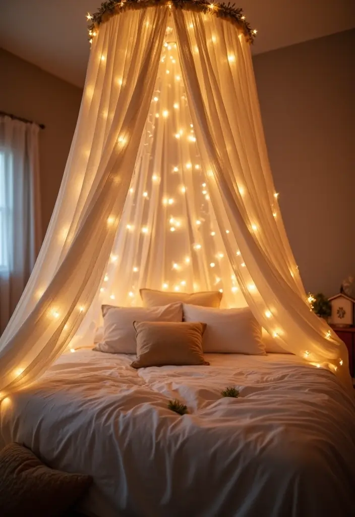 25 Cottage Core Bedroom Ideas That Bring Whimsical Charm Home - 16. Charming Canopy Beds