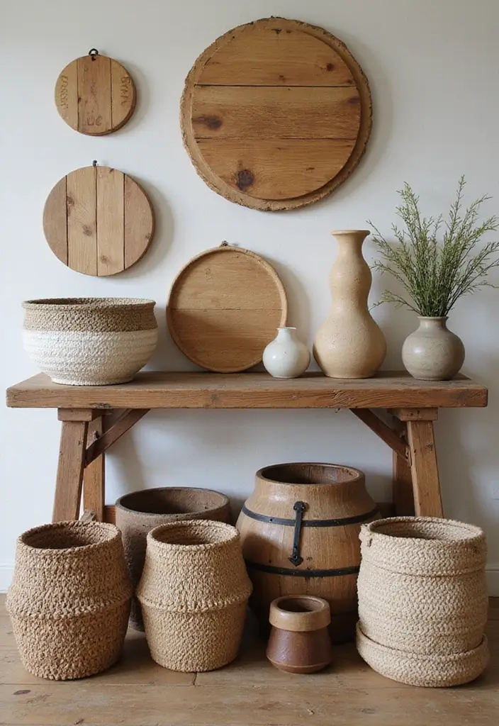 25 Cottage Core Bedroom Ideas That Bring Whimsical Charm Home - 4. Rustic Home Accessories