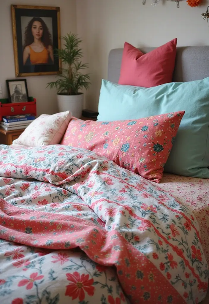 25 Girls Bedroom Ideas for Ages 8–10 That She’ll Absolutely Love - 4. Vibrant Bedding Sets