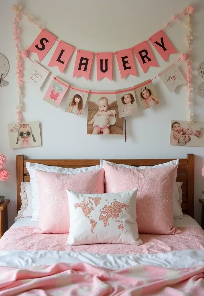 25 Girls Bedroom Ideas for Ages 8–10 That She’ll Absolutely Love - 9. Personalized Accessories