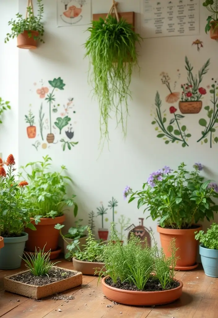 25 Kids Bedroom Decor Ideas That Parents Will Also Love - 14. Edible Garden Theme