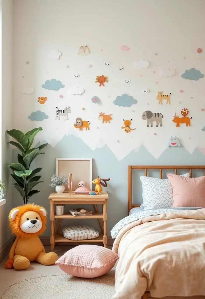 25 Kids Bedroom Decor Ideas That Parents Will Also Love - 18. Animal Theme Elements