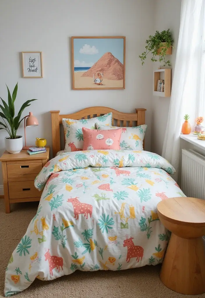 25 Kids Bedroom Decor Ideas That Parents Will Also Love - 4. Eco-Friendly Bedding Choices