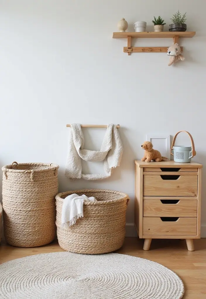 25 Kids Bedroom Decor Ideas That Parents Will Also Love - 5. Sustainable Toy Storage Solutions