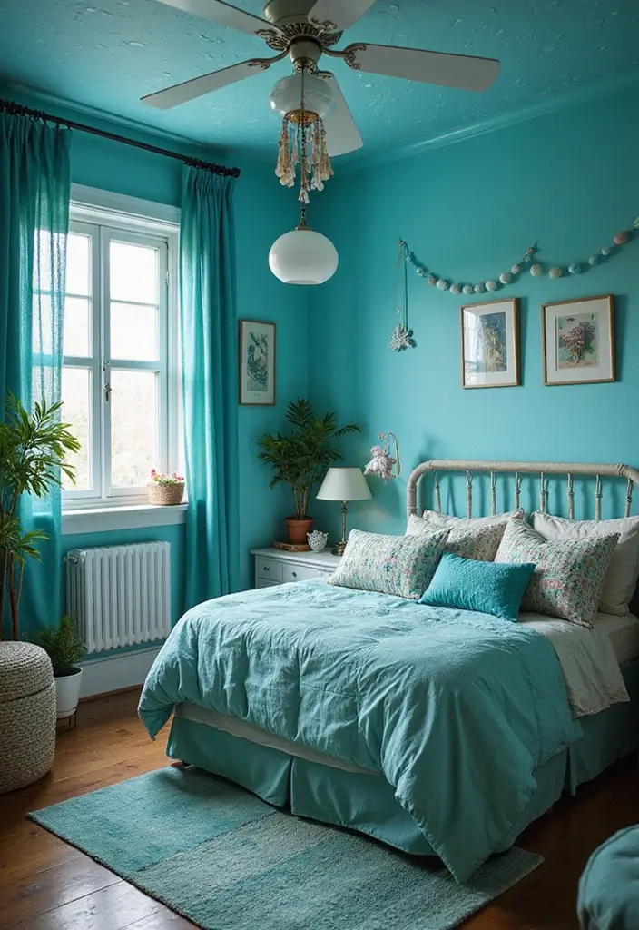 25 Room Ideas for Teenagers Bedroom That Mix Trend & Personality - 10. Under-the-Sea Theme