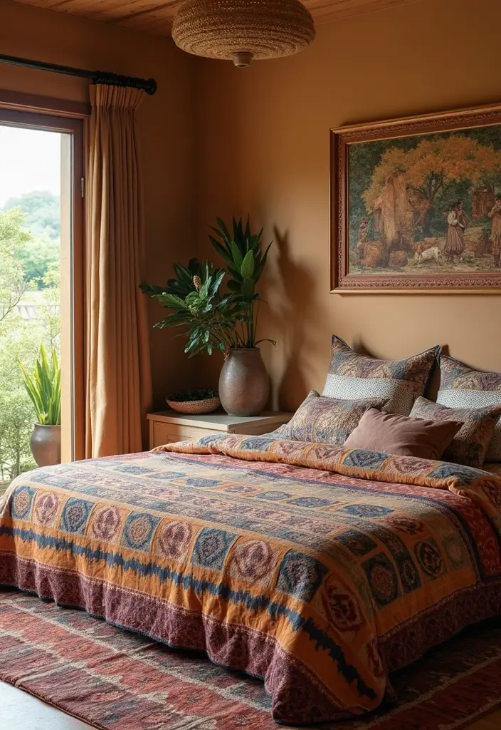 25 Room Ideas for Teenagers Bedroom That Mix Trend & Personality - 22. Cultural Heritage