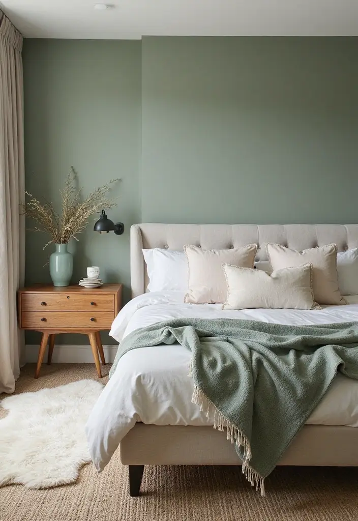 25 Sage Green Bedroom Ideas That Are Peaceful and Elegant - 25. Creating a Sage Green Color Palette