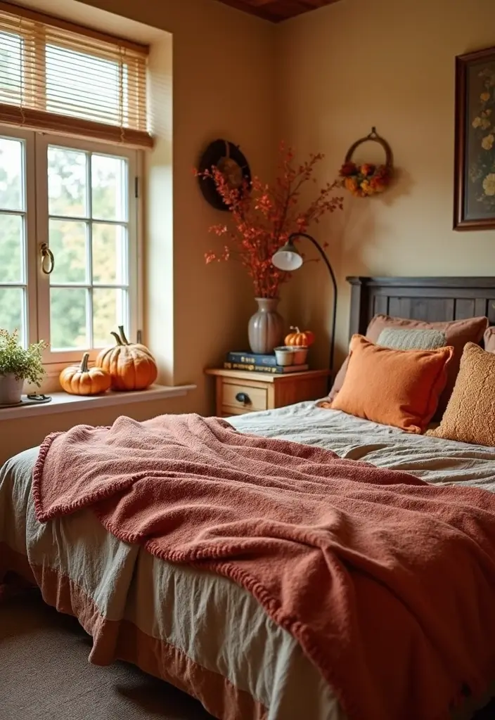 25 Shared Bedroom Ideas for Adults That Feel Balanced and Cozy - 17. Seasonal Changes
