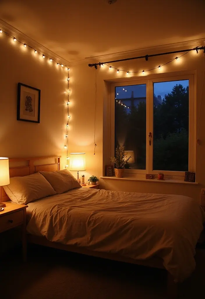 25 Shared Bedroom Ideas for Adults That Feel Balanced and Cozy - 5. Soft Lighting Solutions