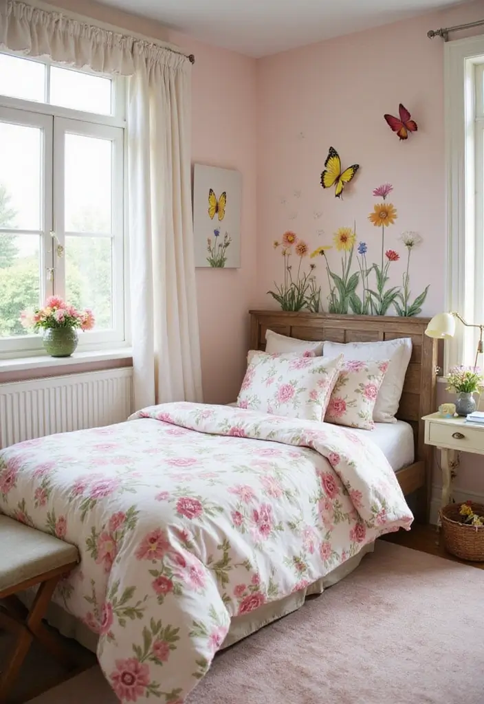 25 Toca Boca House Ideas Free Bedroom That Are Cute & Creative - 22. Fantasy Garden