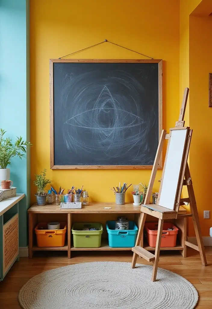 25 Toca Boca House Ideas Free Bedroom That Are Cute & Creative - 5. Creative Art Studio