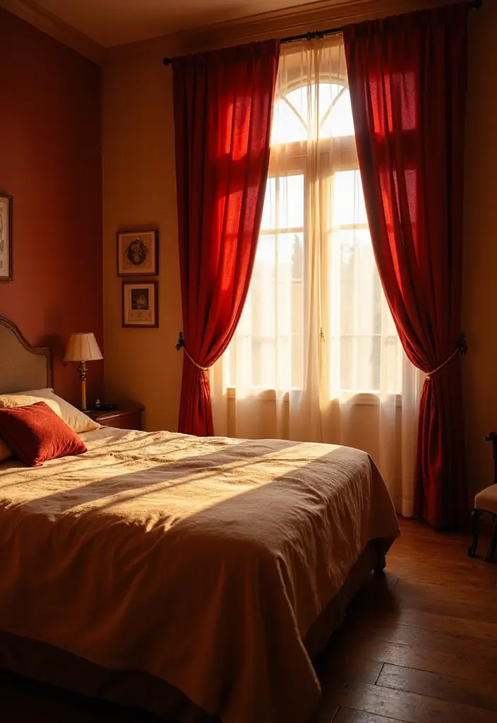 25 Velvet Curtains Bedroom Decorating Ideas That Feel Luxe - 8. Soft Lighting Effects