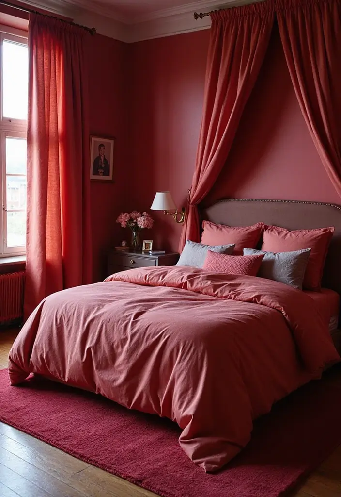 26 Apartment Bedroom Ideas for Couples That Spark Romance - 3. Romantic Color Palettes