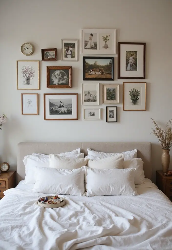 26 Apartment Bedroom Ideas for Couples That Spark Romance - 4. Personalized Decor