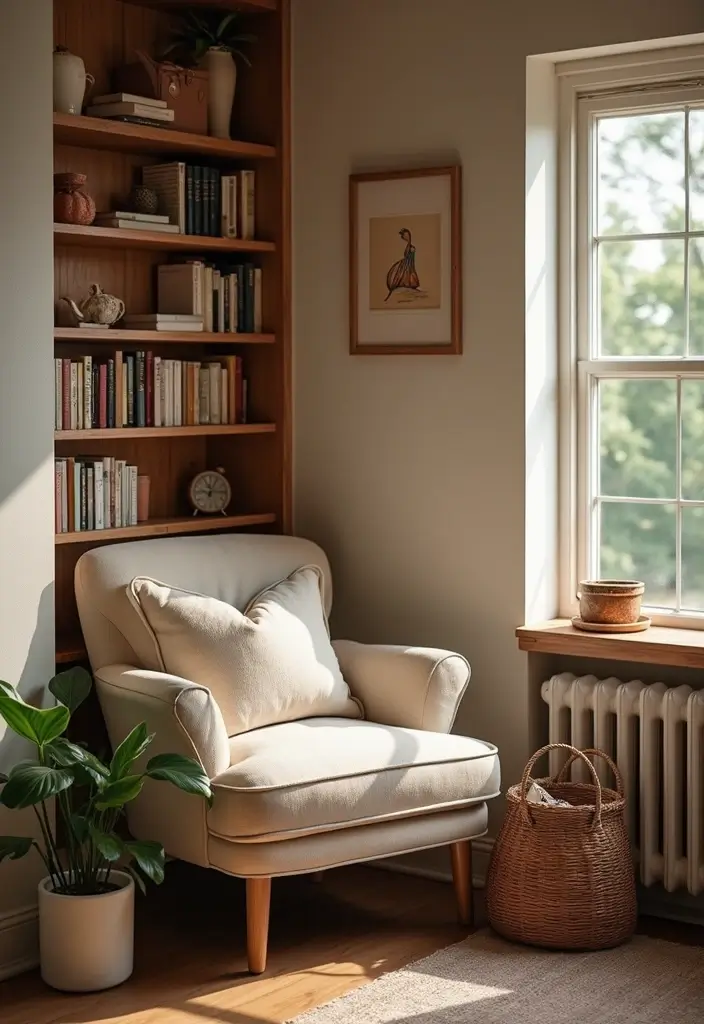 26 Teen Boho Bedroom Ideas That Feel Trendy and Creative - 13. Cozy Reading Nook