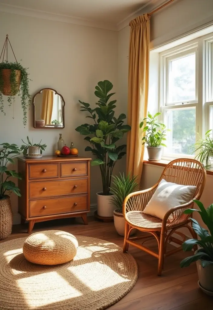 26 Teen Boho Bedroom Ideas That Feel Trendy and Creative - 3. Vintage Furniture