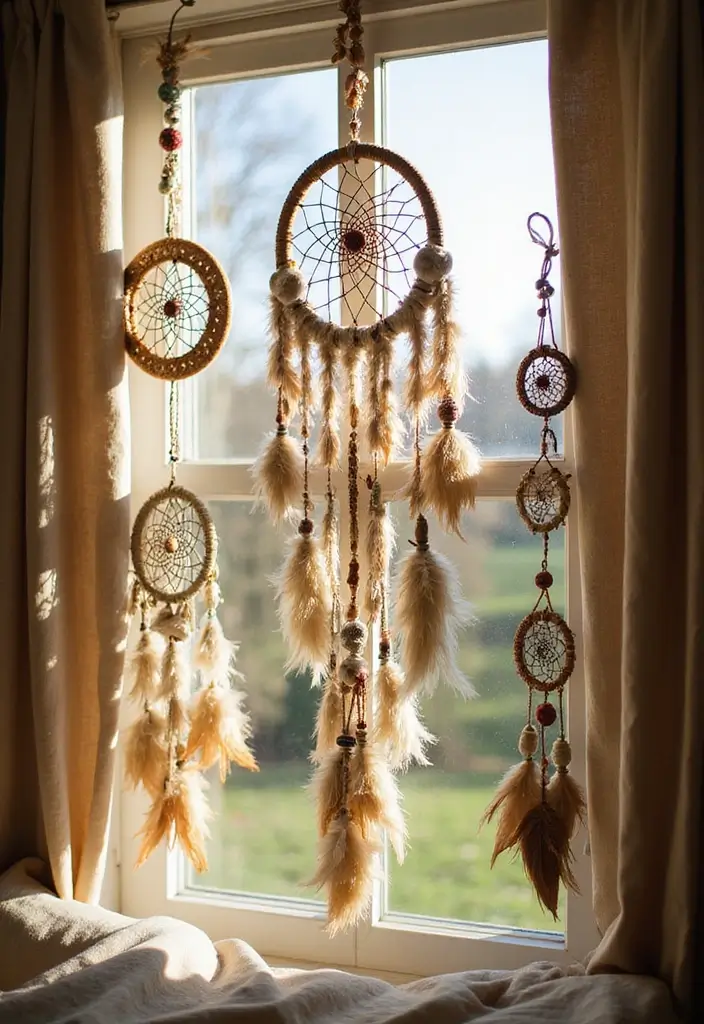 26 Teen Boho Bedroom Ideas That Feel Trendy and Creative - 4. Dreamcatchers