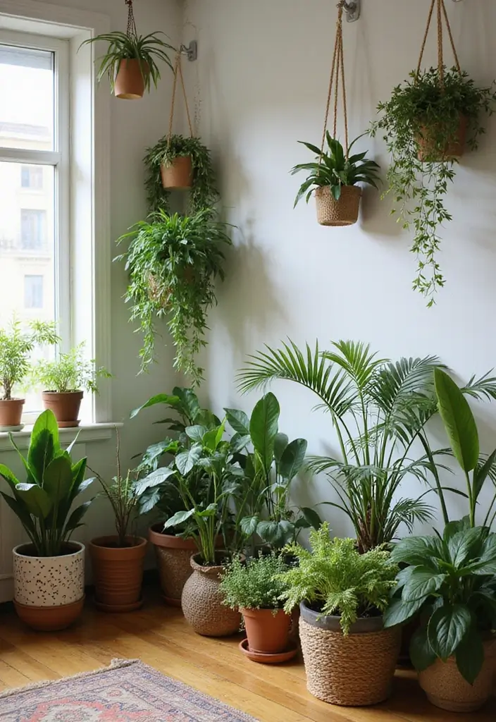 26 Teen Boho Bedroom Ideas That Feel Trendy and Creative - 5. Indoor Plants