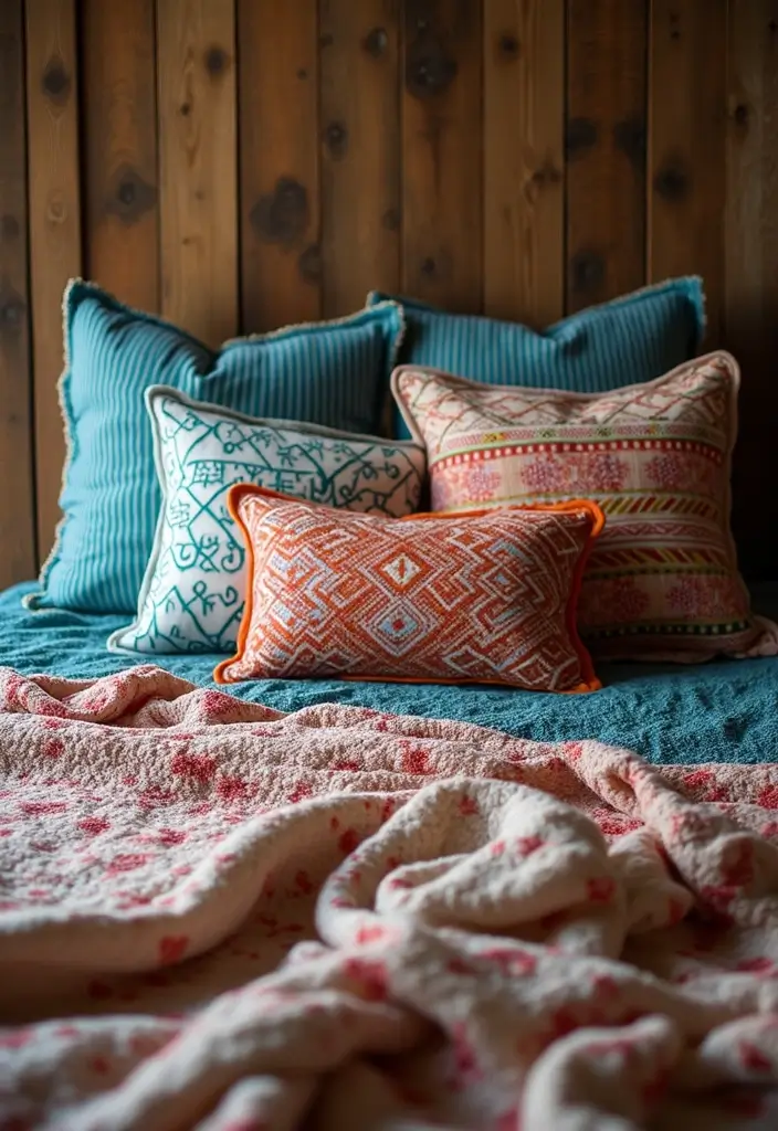 26 Teen Boho Bedroom Ideas That Feel Trendy and Creative - 6. Bohemian Textiles