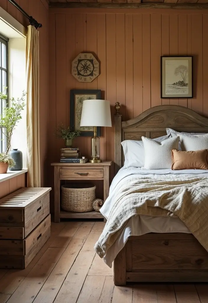 27 Boys Bedroom Ideas Small Space That Feel Cool & Functional - 27. Farmhouse Charm