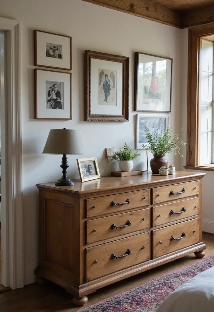 27 Country Rustic Bedroom Ideas That Blend Nature & Comfort - 22. Personalized Touches