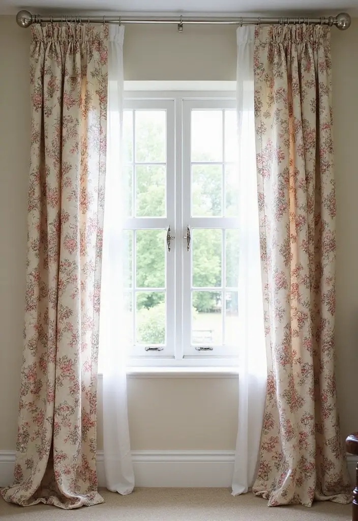 27 Farmhouse Bedroom Decor Ideas That Feel Fresh and Country Chic - 16. Whimsical Curtains