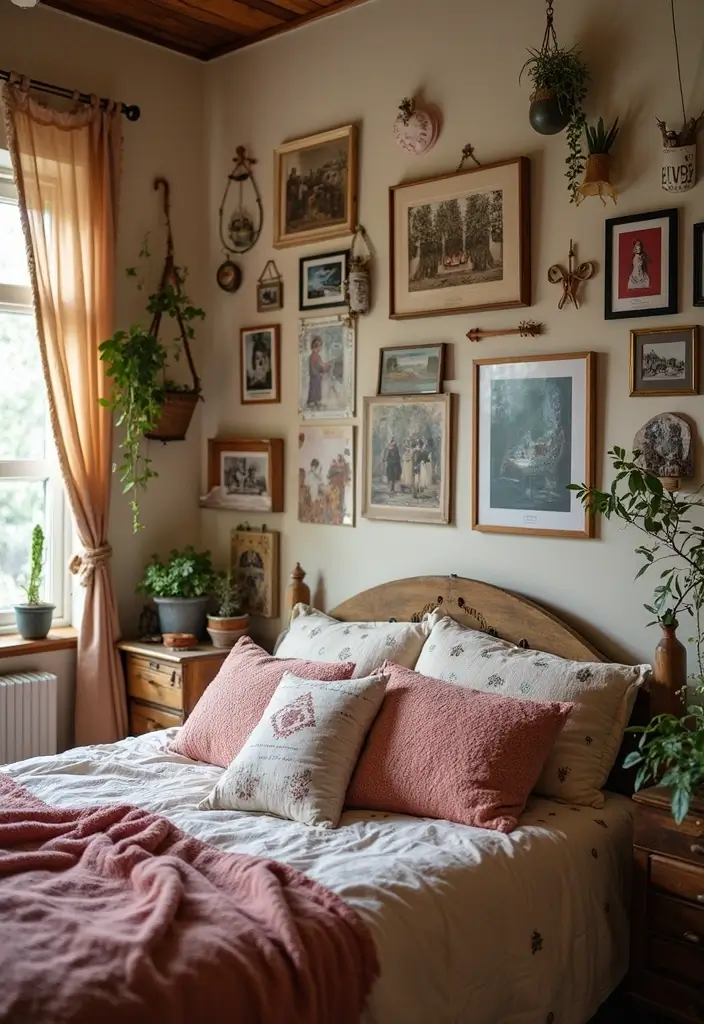 28 Boho Style Bedroom Ideas That Feel Effortless and Free-Spirited - 13. Personal Touches