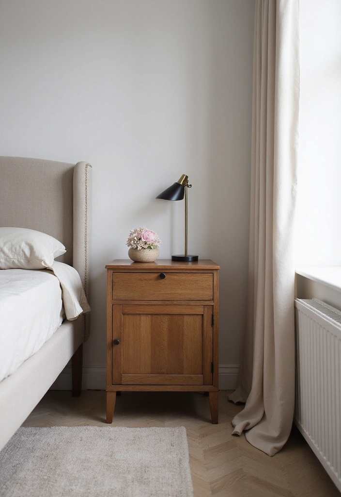 28 Modern Bedroom Interior Design Ideas That Feel Luxe & Serene - 23. Chic Bedside Tables