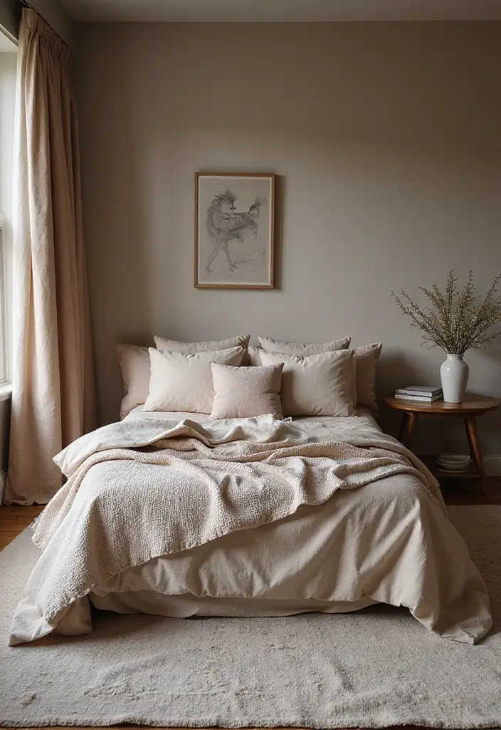 28 Modern Bedroom Interior Design Ideas That Feel Luxe & Serene - 4. Textured Layers