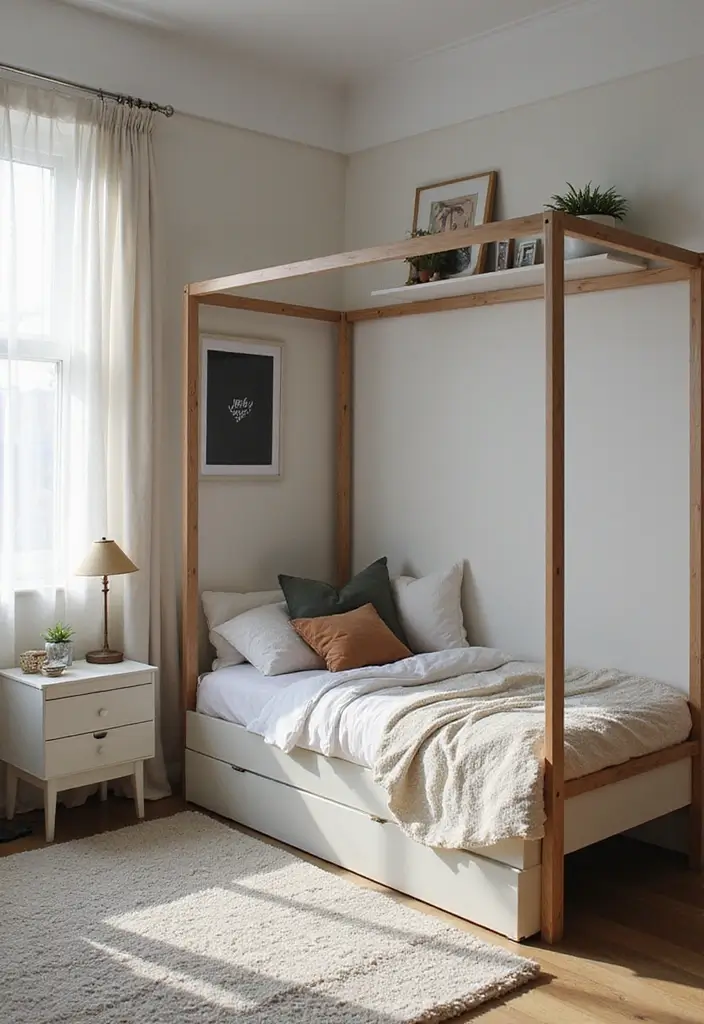 28 Small Kids Bedroom Ideas for Boys That Are Playful & Organized - 6. Modular Furniture: Flexibility at Its Best