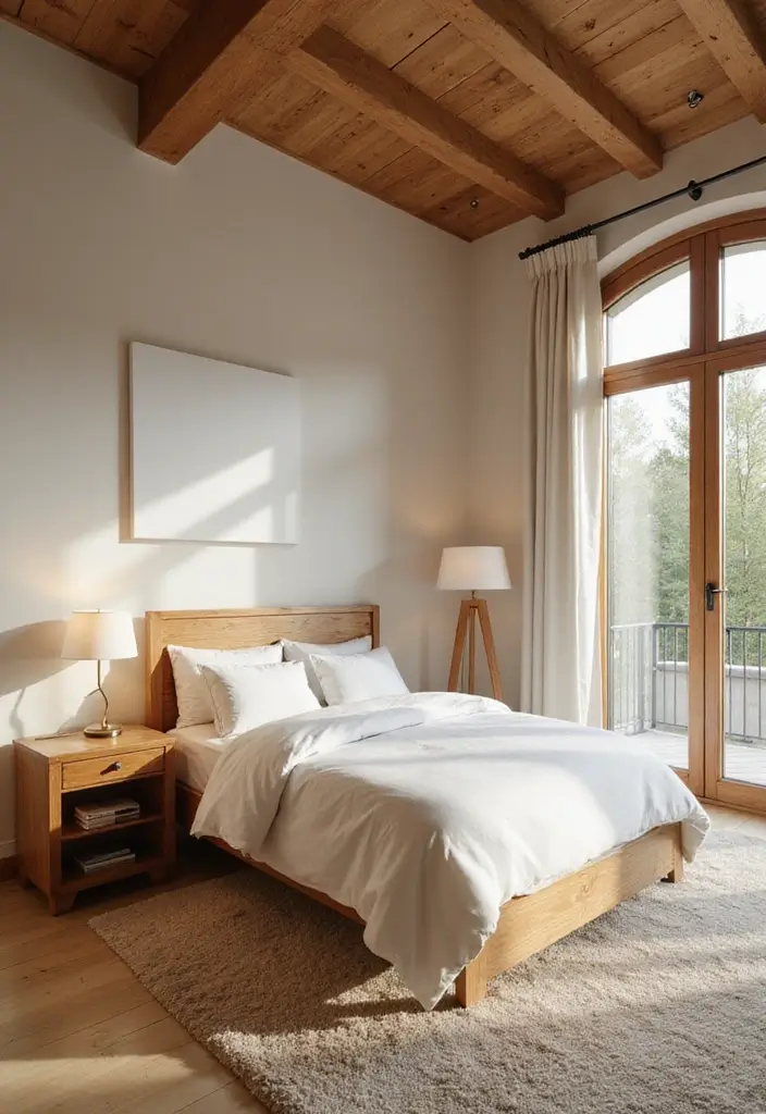 29 Earth Tone Bedroom Ideas That Feel Warm, Calm & Natural - 14. Natural Wood Furniture