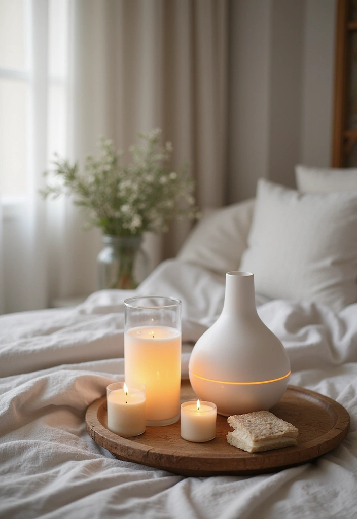 29 Earth Tone Bedroom Ideas That Feel Warm, Calm & Natural - 28. Natural Aromatherapy Elements