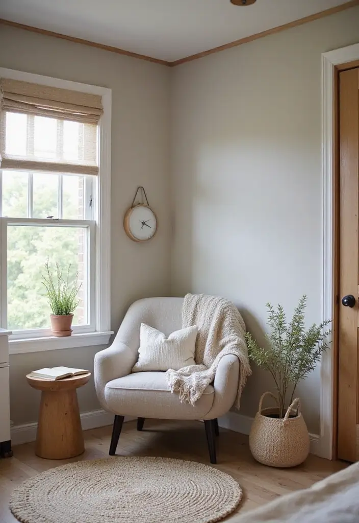 29 Mobile Home Bedroom Ideas That Feel Cozy and Clever - 15. Cozy Reading Nooks