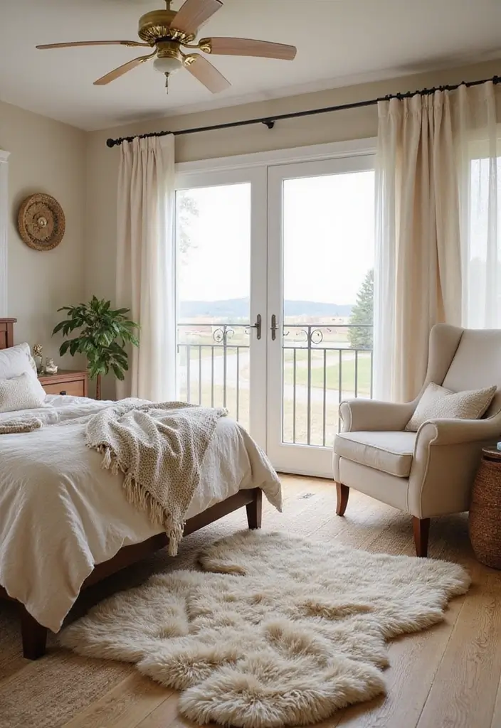 29 Mobile Home Bedroom Ideas That Feel Cozy and Clever - 22. Easy Floor Solutions