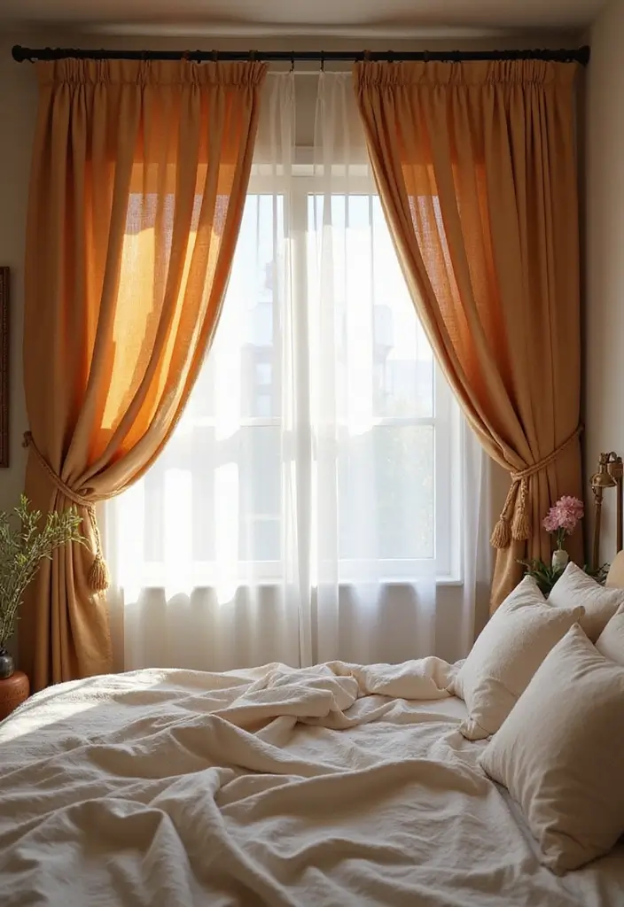 29 Mobile Home Bedroom Ideas That Feel Cozy and Clever - 5. Clever Use of Curtains