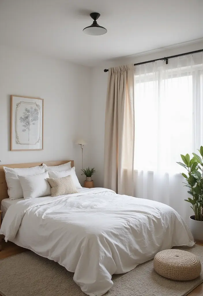 29 Mobile Home Bedroom Ideas That Feel Cozy and Clever - 8. Embrace Minimalism