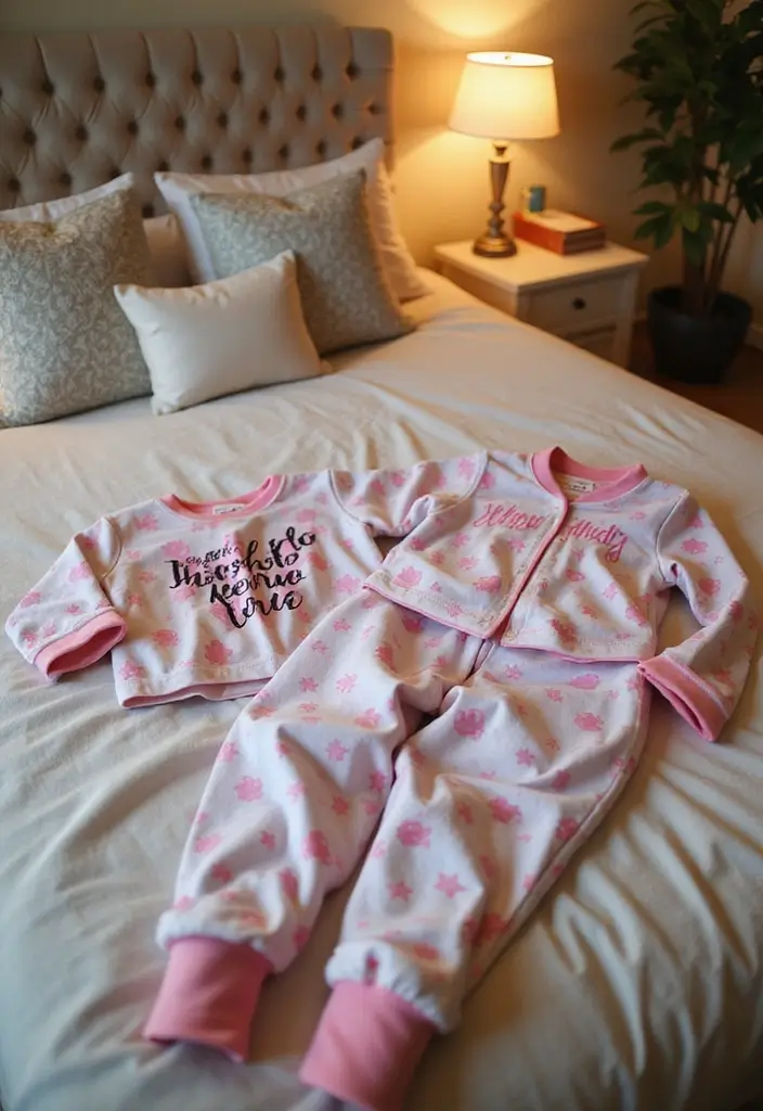 29 Romantic Bedroom Ideas for Him Birthday That Feel Personal & Cozy - 26. Fun Themed Pajamas for the Night