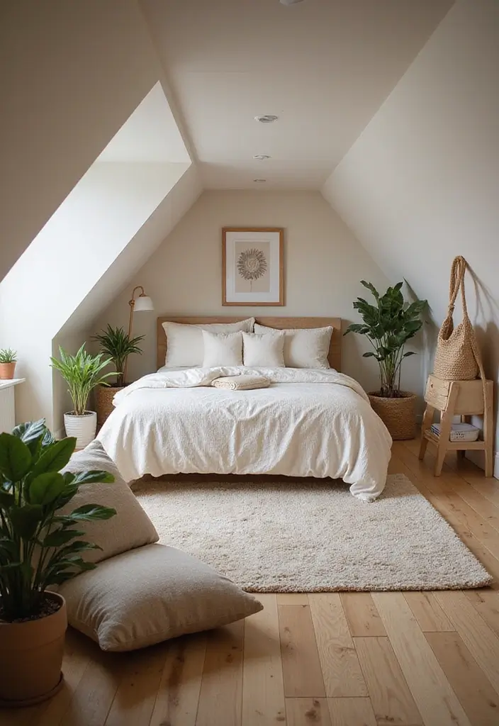 30 Attic Bedroom Ideas for Kids That Feel Magical and Fun - 15. Zen Den