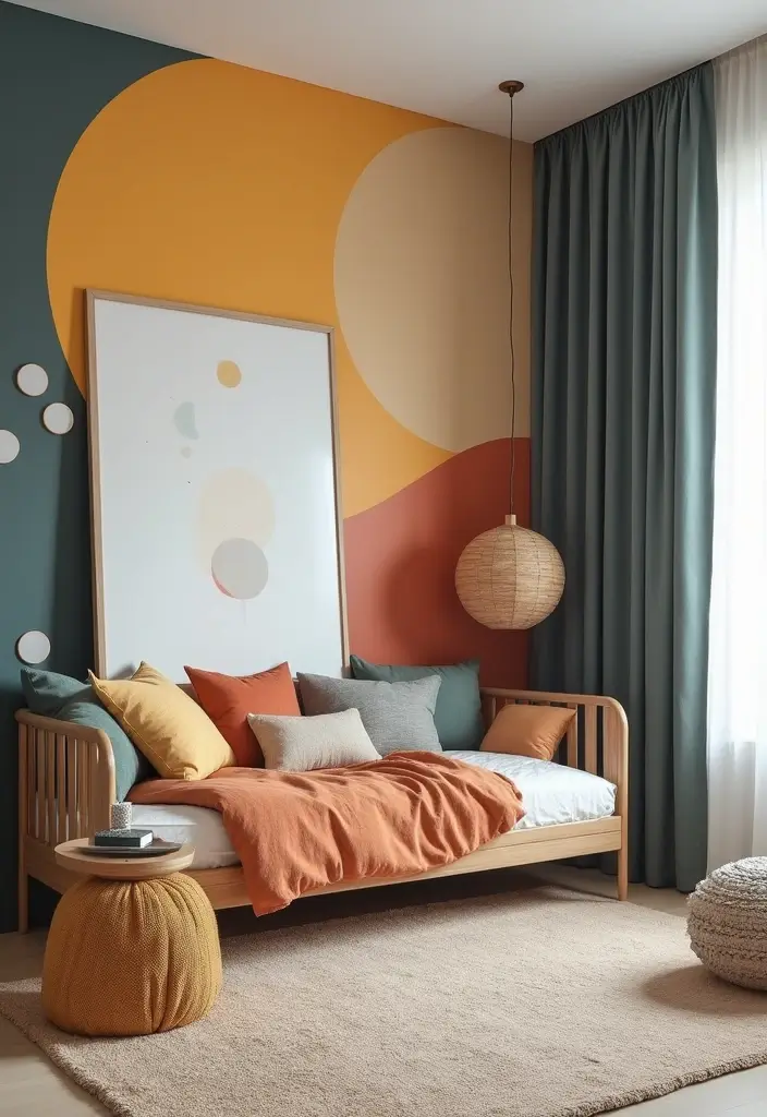 30 Baby Boys Bedroom Ideas That Are Cute Calm & Cozy - 13. Modern Artistry