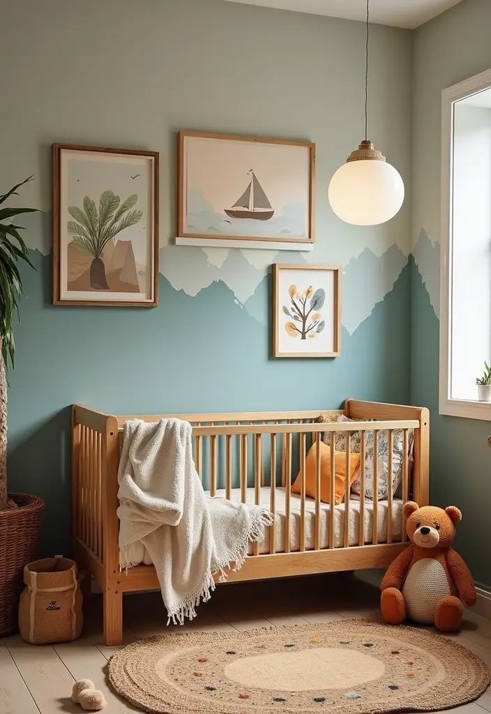 30 Baby Boys Bedroom Ideas That Are Cute Calm & Cozy - 23. Adventure Awaits