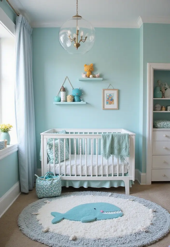 30 Baby Boys Bedroom Ideas That Are Cute Calm & Cozy - 9. Under the Sea Adventure