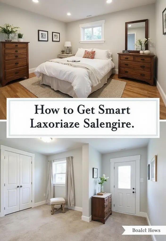 30 Basement Bedroom Ideas on a Budget That Look Expensive - 25. Smart Storage Solutions