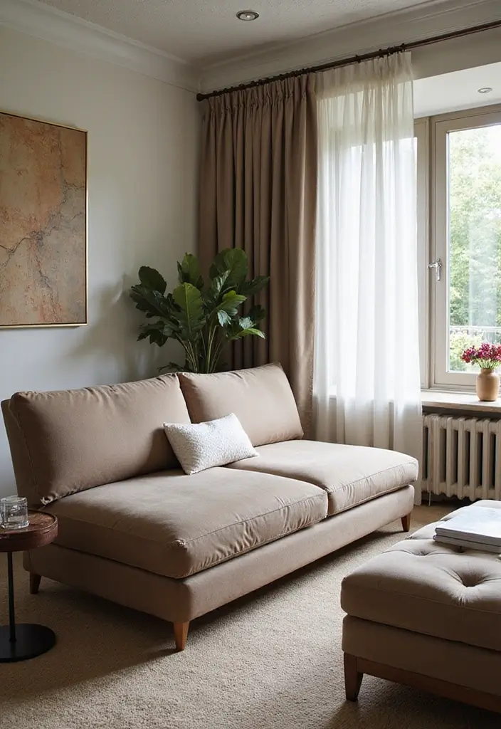 30 Bedroom Chair Ideas for a Luxe & Relaxing Master Suite - 20. Futon Chair