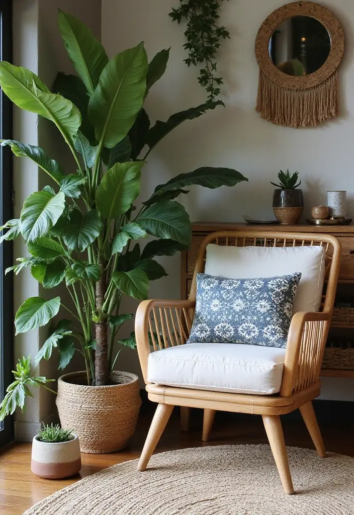 30 Bedroom Chair Ideas for a Luxe & Relaxing Master Suite - 21. Outdoor-Inspired Chair