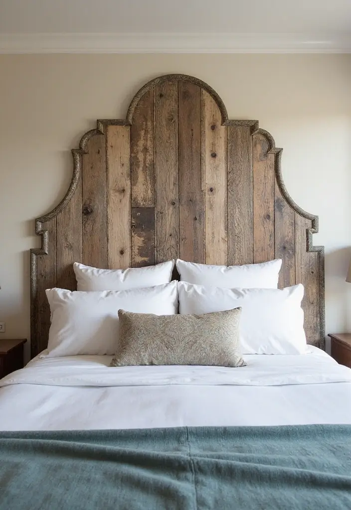 30 Bedroom Design Ideas for Women That Blend Chic and Comfort - 13. Unique Headboard Ideas